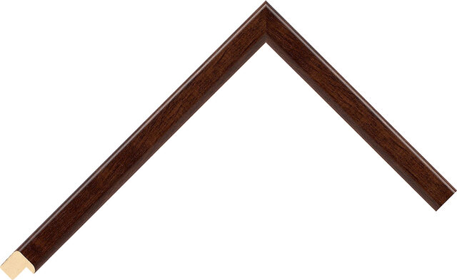 3329WA - Walnut - 13mm wide picture frame chevron