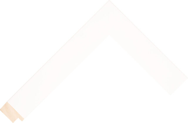 3344WH - White - 29mm wide picture frame chevron