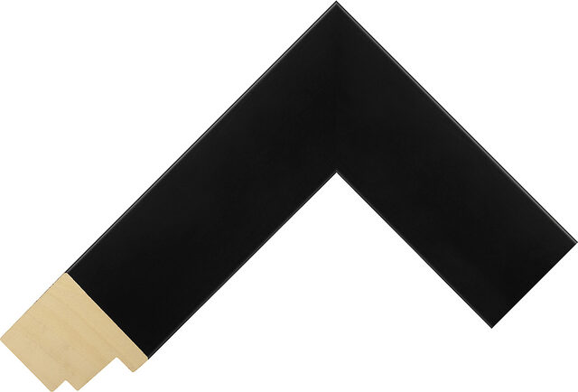 337167000 - Black - 40mm wide picture frame chevron