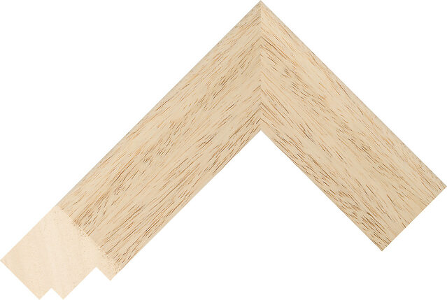 337400000 - Natural - 40mm wide picture frame chevron