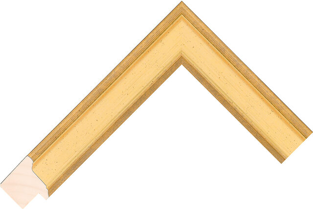 344302914 - Gold - 30mm wide picture frame chevron