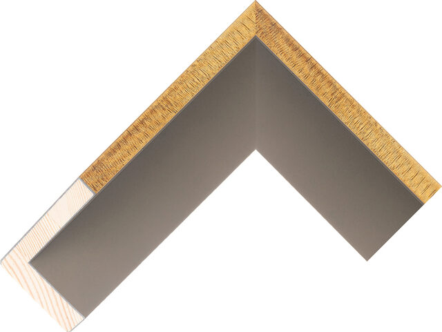 355908 - Brass - 50mm wide picture frame chevron