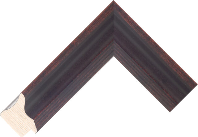 360205001 - Black - 40mm wide picture frame chevron
