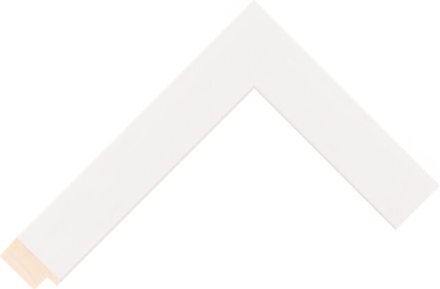 363324102 - White - 30mm wide picture frame chevron