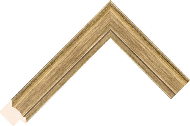 364502 - Gold - 30mm wide picture frame chevron