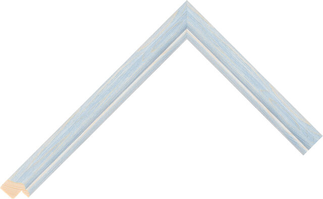 377940357 - Light Blue - 20mm wide picture frame chevron
