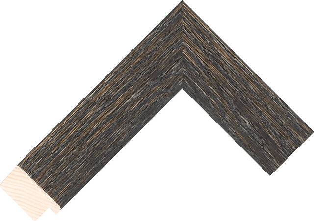 379260 - Black - 43mm wide picture frame chevron