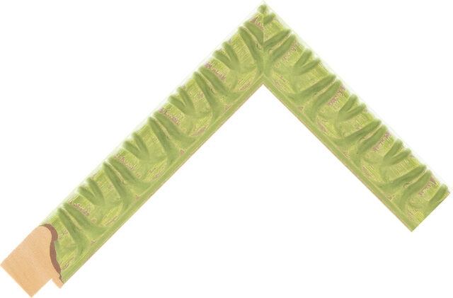 AQ.380654363 - Green - 28mm wide picture frame chevron