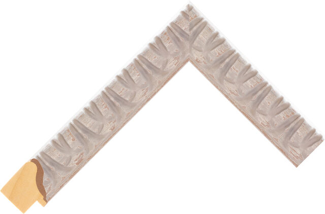 AQ.380654364 - Turtledove - 28mm wide picture frame chevron