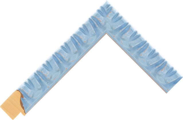 AQ.380654365 - Light Blue - 28mm wide picture frame chevron