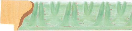 28mm Wide Aquamarine Scoop Frame Moulding for sale by the length, or in bulk (AQ.380654373) profile image