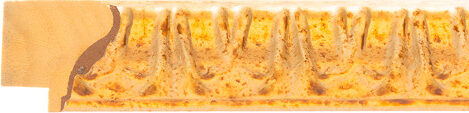 28mm Wide Gold Scoop Frame Moulding for sale by the length, or in bulk (AQ.380654620) profile image
