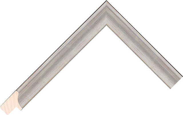 383202953 - Silver - 20mm wide picture frame chevron