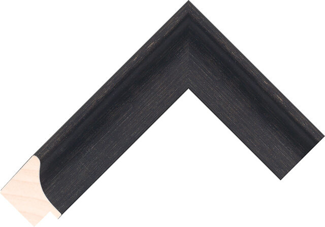 384403951 - Black - 40mm wide picture frame chevron