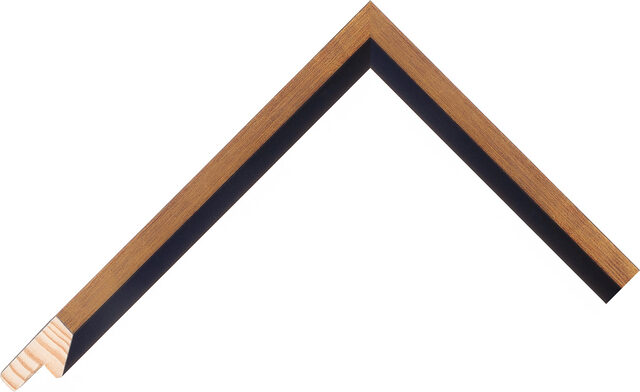385197002 - Gold - 15mm wide picture frame chevron