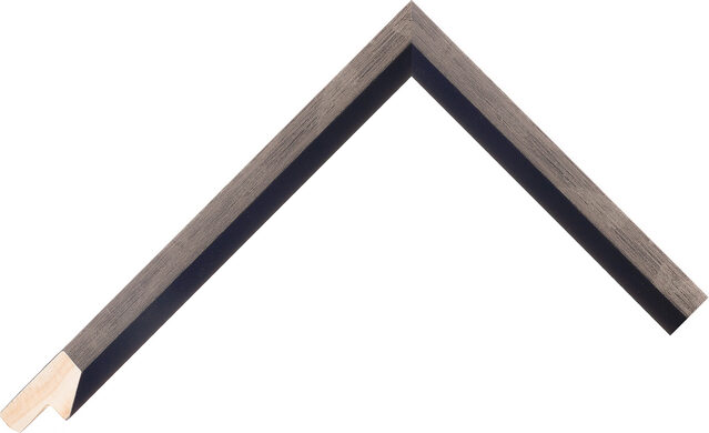385197003 - Silver - 15mm wide picture frame chevron