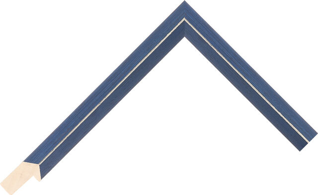 386700525 - Blue - 19mm wide picture frame chevron