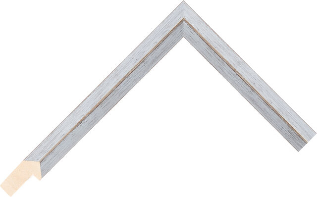 386700527 - Dark Grey - 19mm wide picture frame chevron