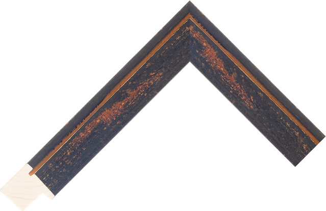 392421361 - Black - 29mm wide picture frame chevron