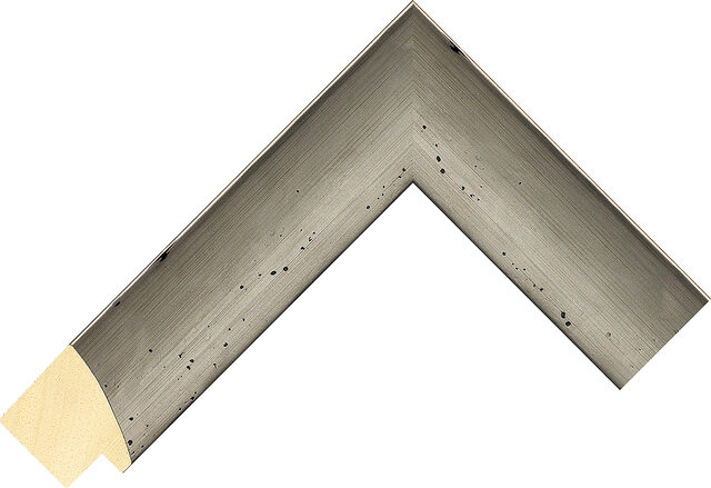 395252 - Pewter - 37mm wide picture frame chevron