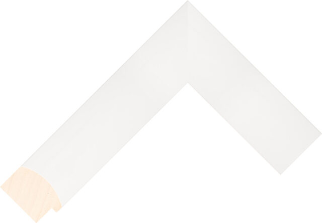 397127000 - White - 39mm wide picture frame chevron