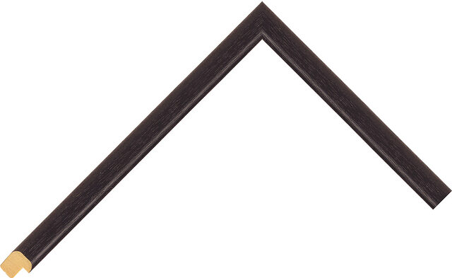 402000167 - Black - 12mm wide picture frame chevron