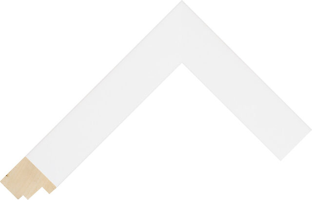 408127000 - White - 30mm wide picture frame chevron