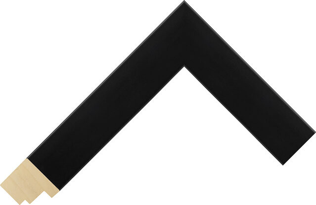 408167000 - Black - 30mm wide picture frame chevron