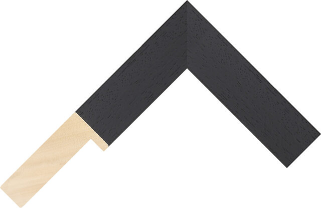 411000167 - Black - 29mm wide picture frame chevron