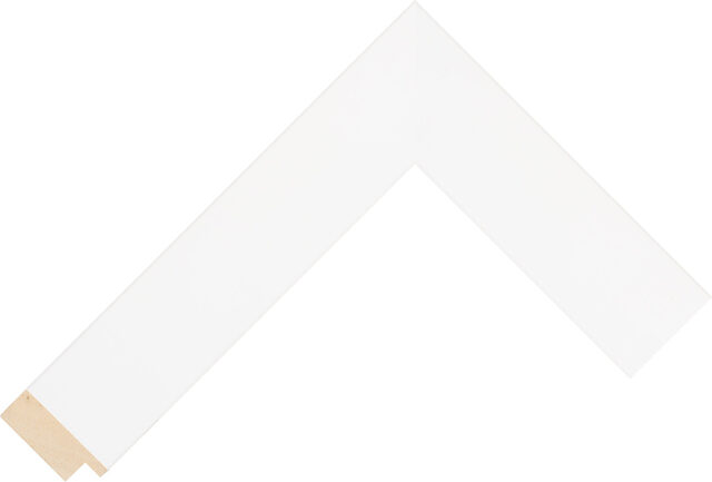 412127000 - White - 35mm wide picture frame chevron