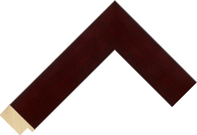 412496000 - Mahogany - 35mm wide picture frame chevron