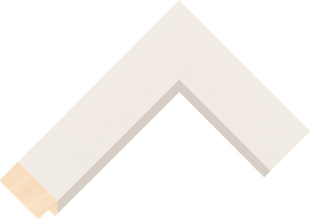 422000137 - Cream - 43mm wide picture frame chevron