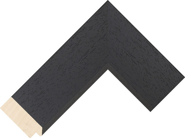 423000167 - Black - 58mm wide picture frame chevron