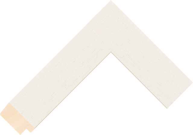 439000137 - Cream - 39mm wide picture frame chevron