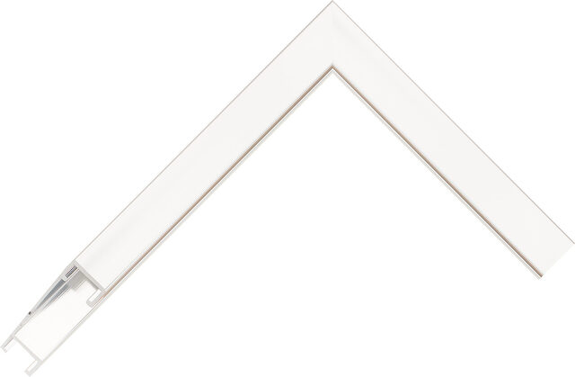 440110000 - Silver - 16mm wide picture frame chevron