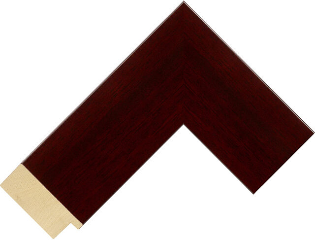 440496000 - Mahogany - 53mm wide picture frame chevron