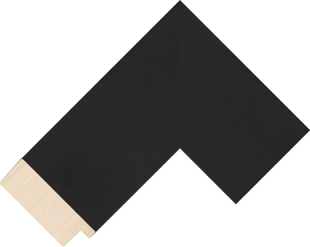 443227000 - Black - 71mm wide picture frame chevron