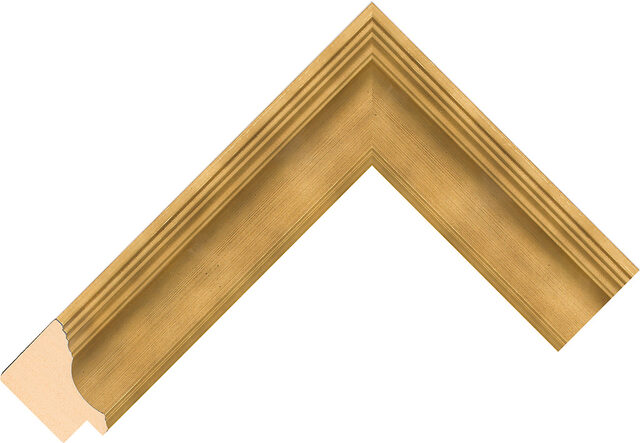 450247000 - Gold - 37mm wide picture frame chevron