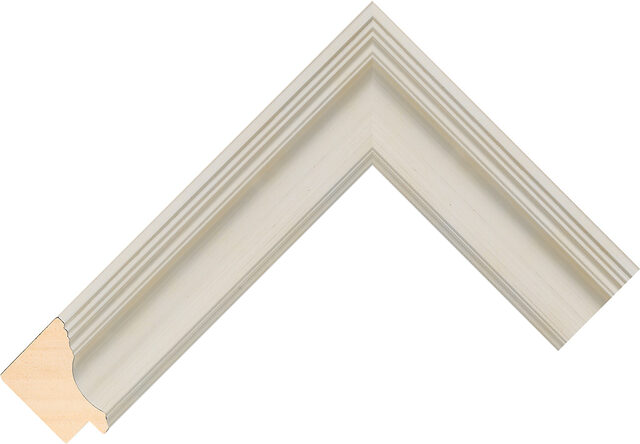 450348000 - Silver - 37mm wide picture frame chevron