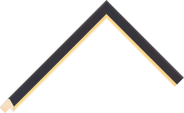 451167246 - Black - 14mm wide picture frame chevron