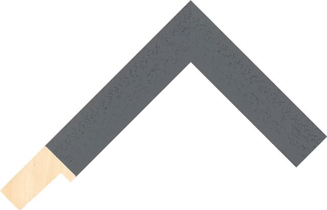 452000111 - Grey - 27mm wide picture frame chevron