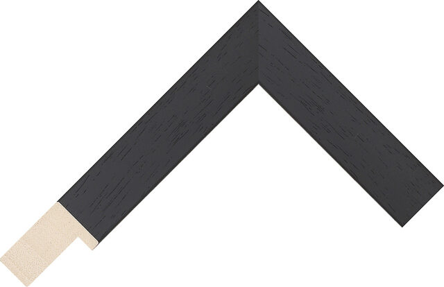452000167 - Black - 27mm wide picture frame chevron