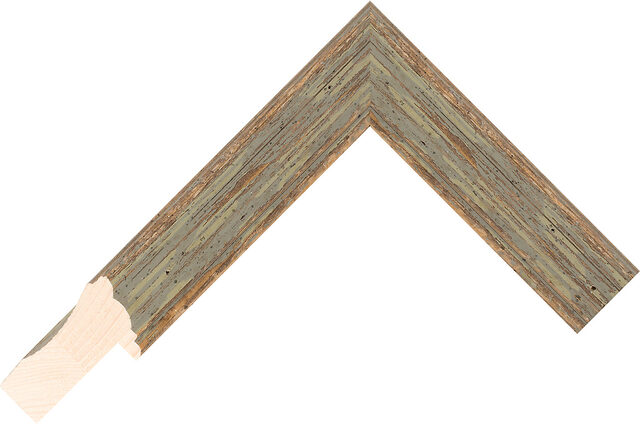 454304 - Green - 28mm wide picture frame chevron