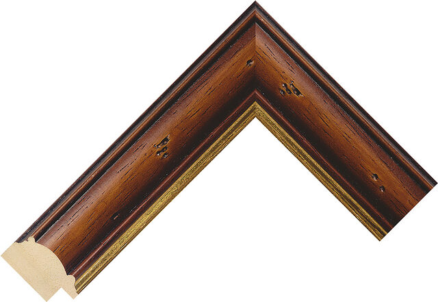 454498246 - Walnut - 31mm wide picture frame chevron