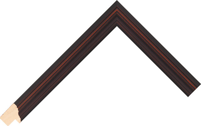 455436000 - Burgundy - 19mm wide picture frame chevron