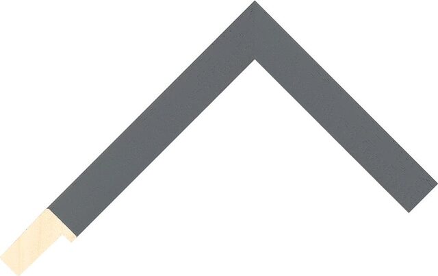 466000111 - Grey - 20mm wide picture frame chevron