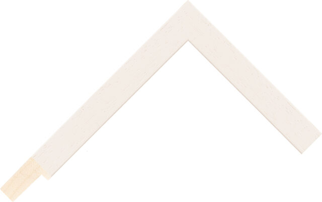 466000137 - Cream - 20mm wide picture frame chevron