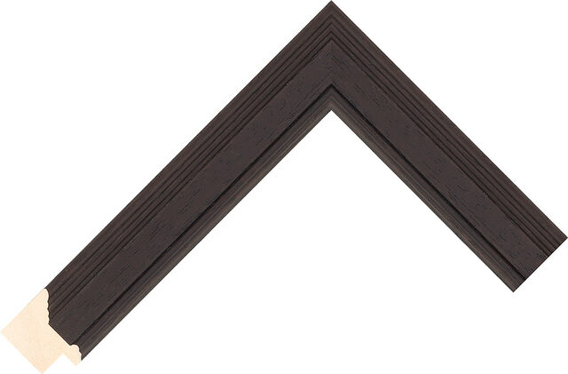 471000499 - Wenge - 30mm wide picture frame chevron