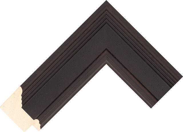 473000499 - Wenge - 52mm wide picture frame chevron