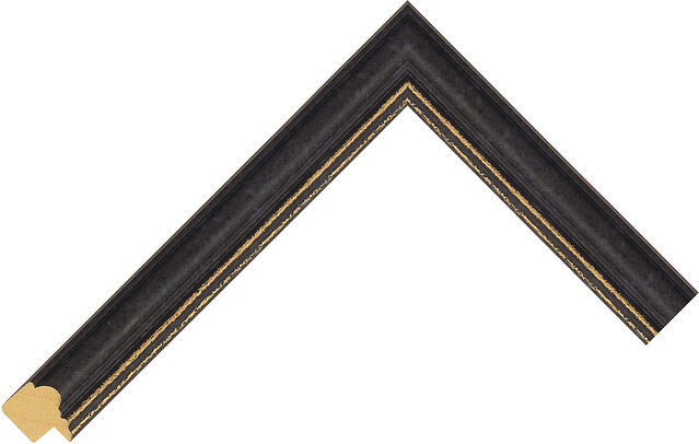 476770000 - Black - 21mm wide picture frame chevron